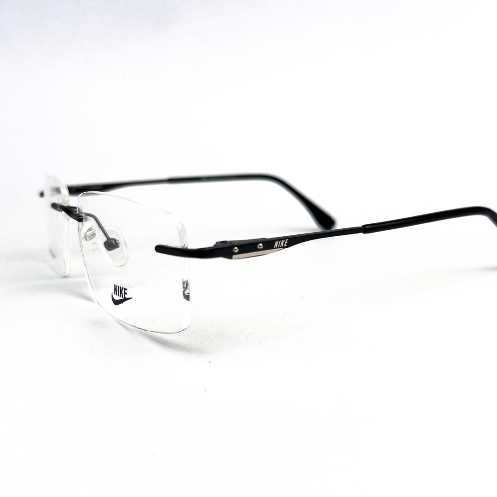 Nike Rimless Brown Eyeglasses - 2