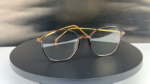 DuraFlex Hexagon Eyeglasses Brown DFHN10 - Video