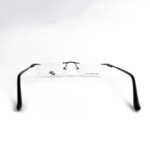 Silhouette Classic Gun Metal Rimless Eyeglasses - 3