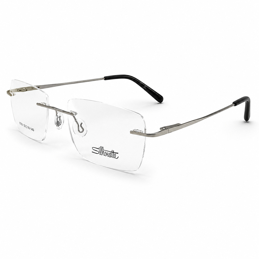 Silhouette Classic Silver Rimless Eyeglasses 1 1000x1000 (3)