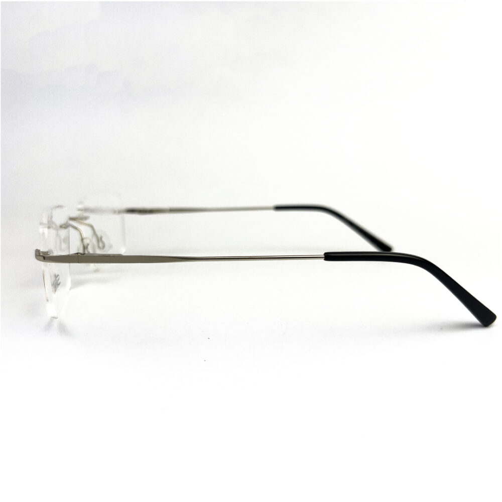 Silhouette Classic Silver Rimless Eyeglasses - 2