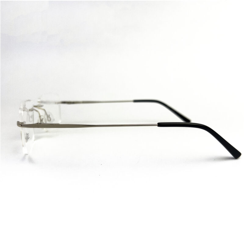 Silhouette Classic Silver Rimless Eyeglasses - 2