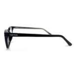 TomFord Black Slim Rectengular Eyeglasses - 3