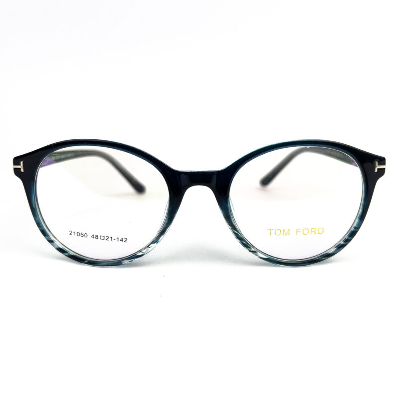 TomFord Ladies Gradiant Sky Round Eyeglasses - 1