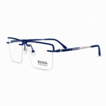 Boss Rectangular Blue Eyeglasses 2