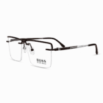 Boss Rectangular Brown Eyeglasses 1 (2)