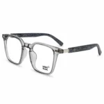 Classic Rectangular Wooden Grey Transparent