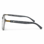 Classic Rectangular Wooden Grey Transparent