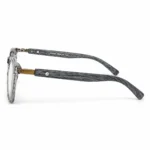 Classic Rectangular Wooden Grey Transparent