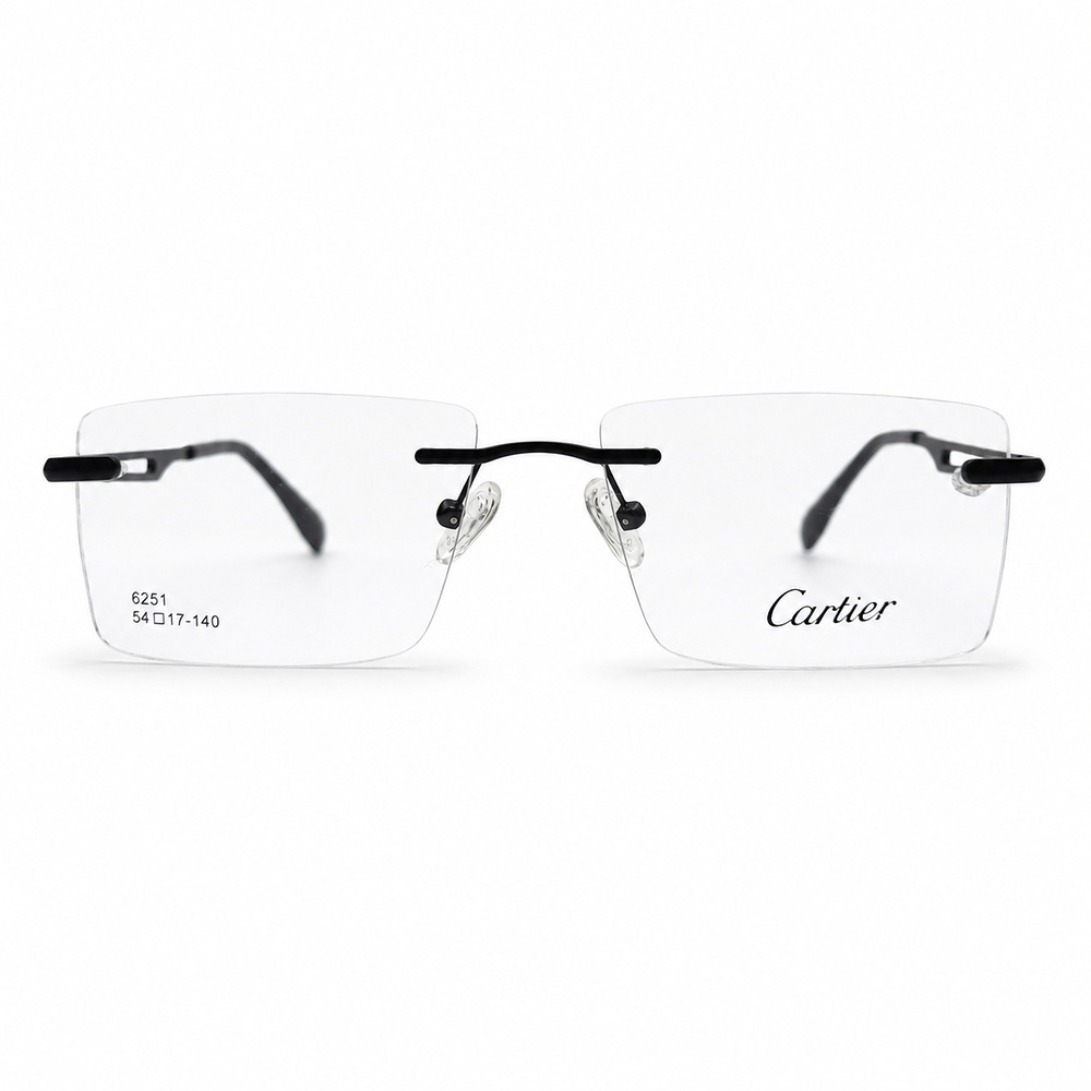 Cartier Full Rimless Golden Eyeglasses (1)