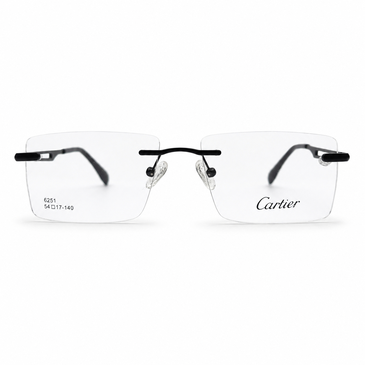 Cartier Full Rimless Golden Eyeglasses (1) Cartier Full Rimless Golden Eyeglasses (1)