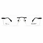 Cartier Full Rimless Gun Metal Eyeglasses (1)