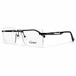 Cartier Full Rimless Gun Metal Eyeglasses (2)