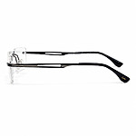 Cartier Full Rimless Gun Metal Eyeglasses (3)