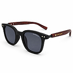Montblance Matt Black Wood Texture Sunglasses (2)