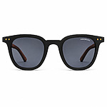 Montblance Matt Black Wood Texture Sunglasses (3)