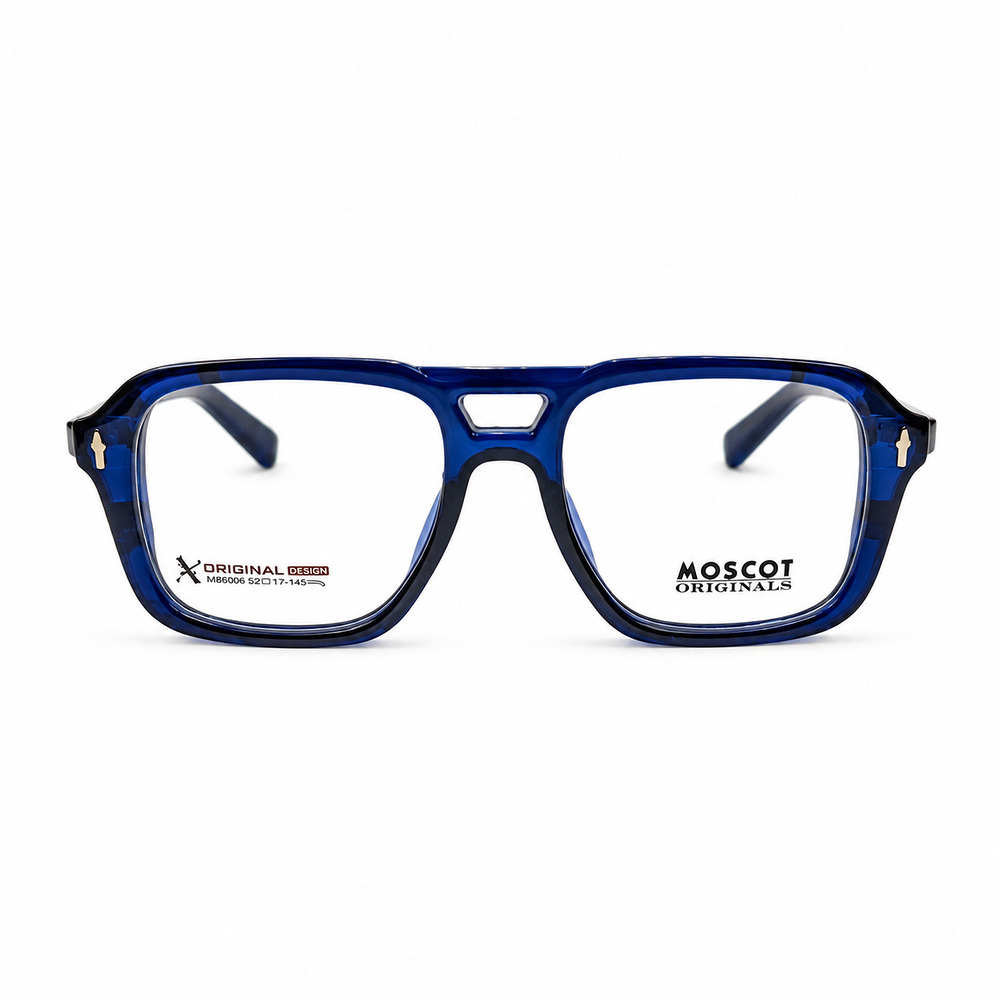 Moscot Aviator Blue Eyeglasses (1)