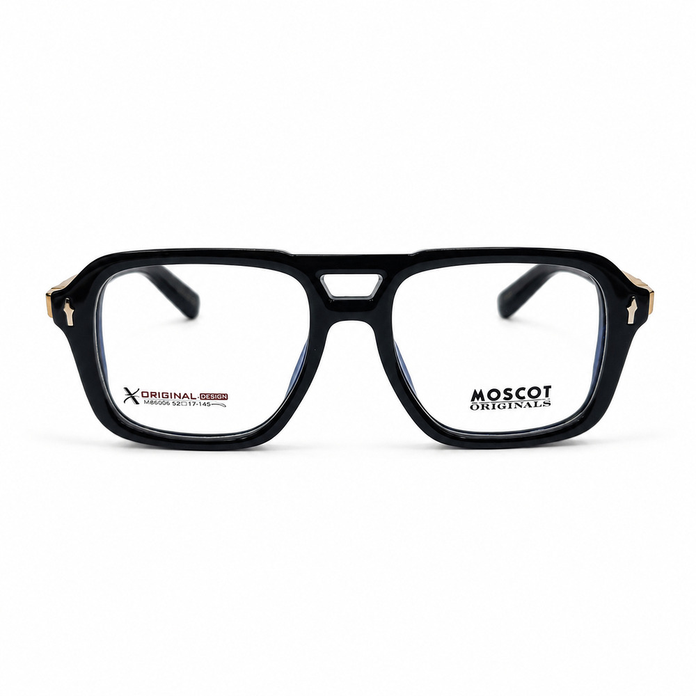 Moscot Aviator Golden Eyeglasses (1)