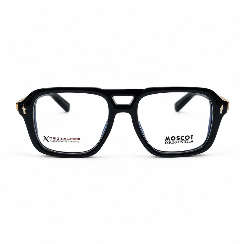 Moscot Aviator Golden Eyeglasses (1)