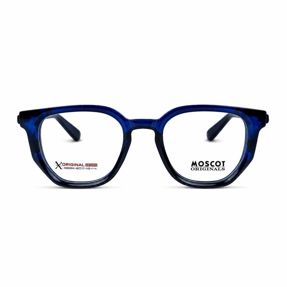 Moscot Classic Soft Square Blue Eyeglasses (1)