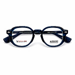 Moscot Soft Round Blue Eyeglasses (3)