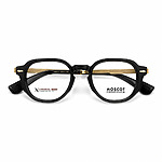 Moscot Soft Round Gold Eyeglasses (2)