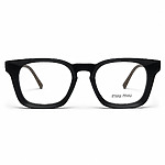 Muimui Black Rectengular Eyeglasses 1 (1)
