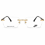 Nike Rimless Golden Eyeglasses (1)