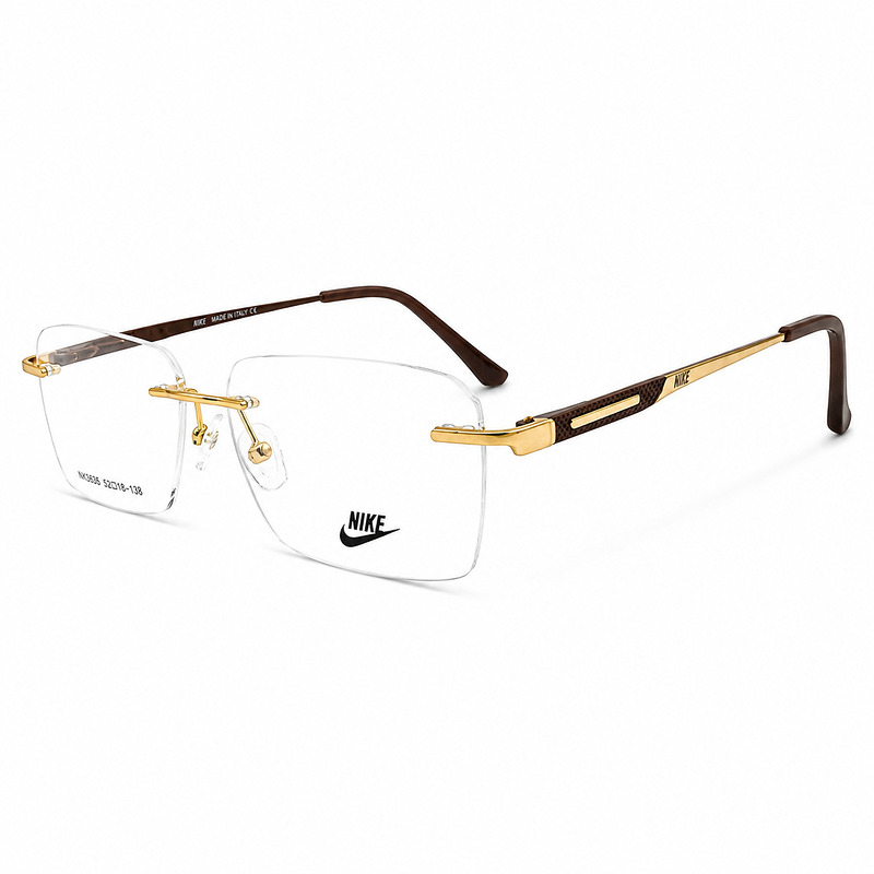 Nike Rimless Golden Eyeglasses (5)