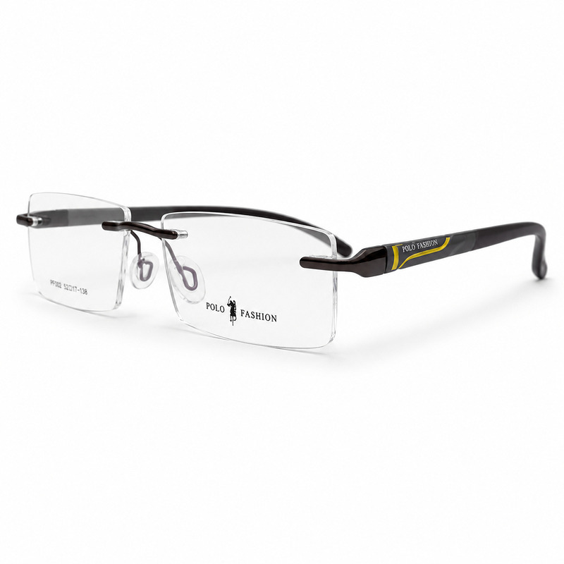 Polo Fashion Rimless Brown (2)