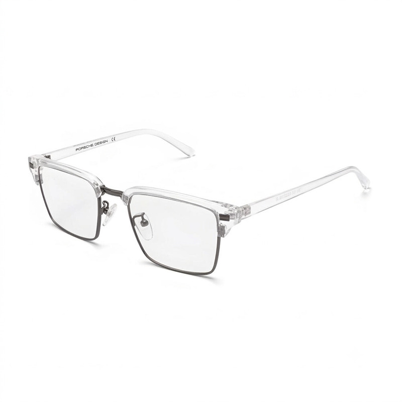 Porsche Tr Rectangular White Transparent 2