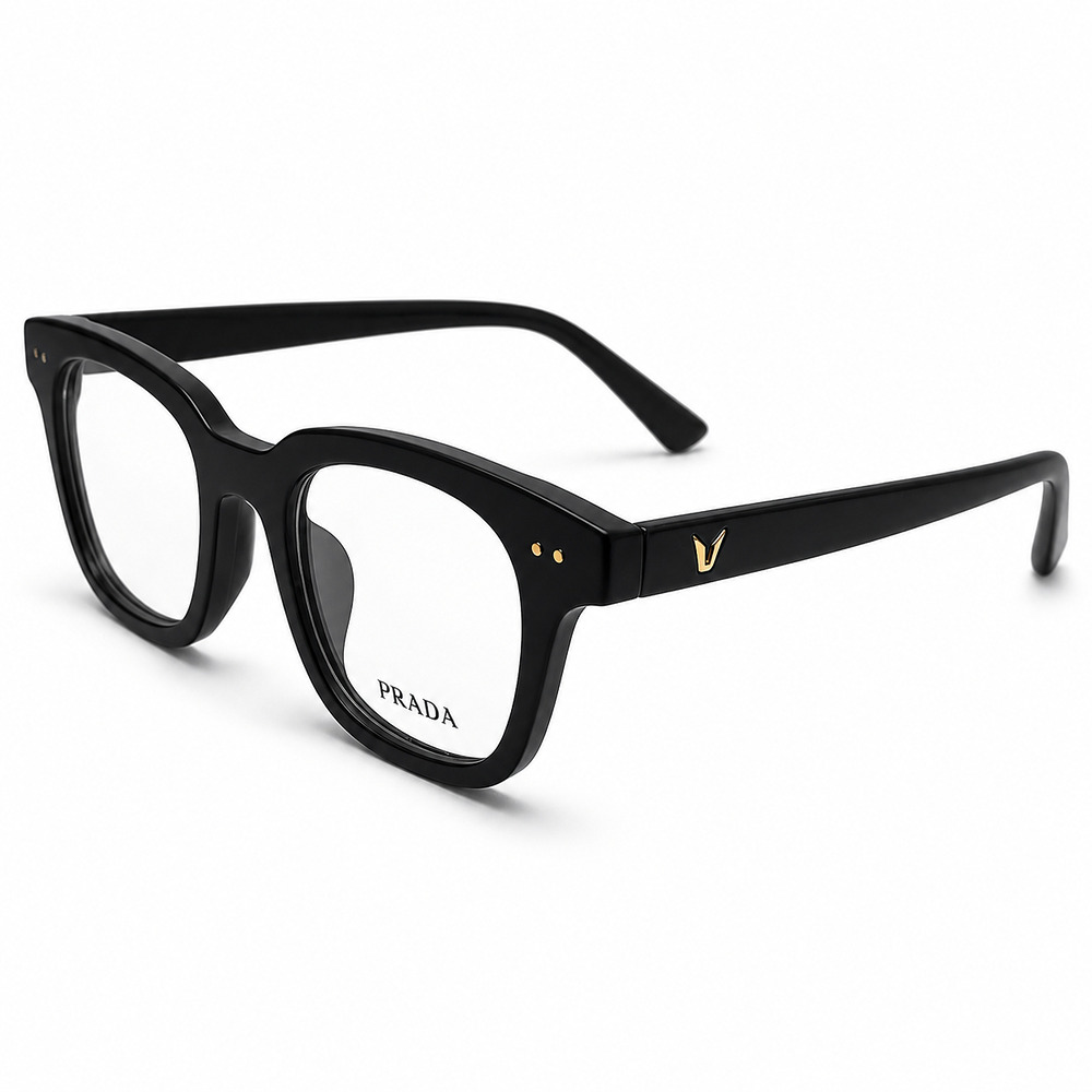 Prada Soft Square Black Eyeglasses (3)