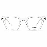Prada Soft Square Crystal White Eyeglasses (1)