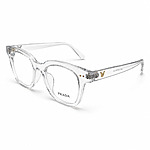 Prada Soft Square Crystal White Eyeglasses (3)