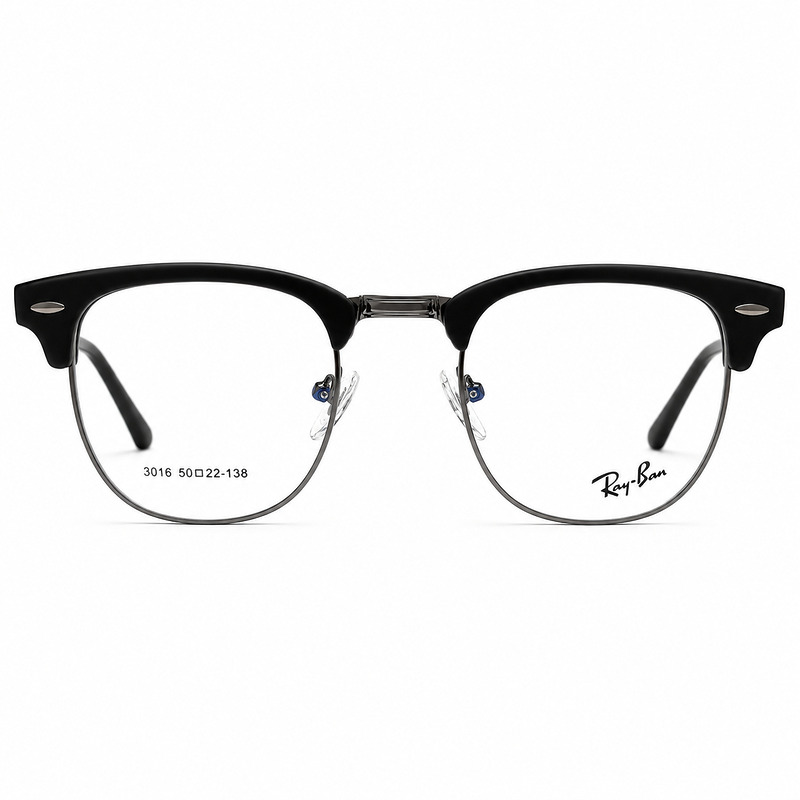Rayban Black Clubmaster Eyeglasses (1)