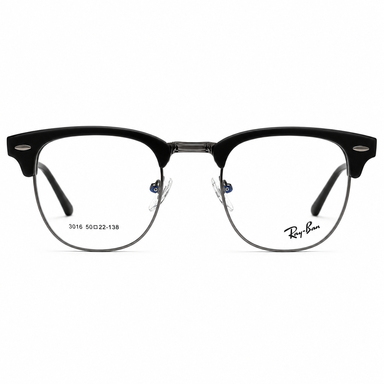 Rayban Black Clubmaster Eyeglasses (1) Rayban Black Clubmaster Eyeglasses (1)
