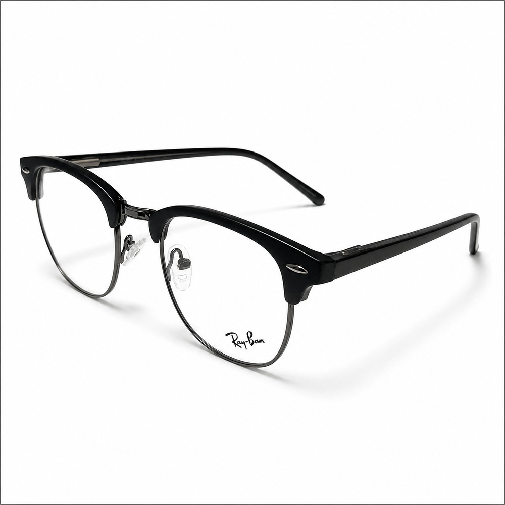 Rayban Black Clubmaster Eyeglasses (3)