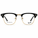 Rayban Black Gold Clubmaster Eyeglasses (1)