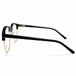 Rayban Black Gold Clubmaster Eyeglasses (2)