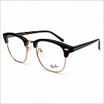 Rayban Black Gold Clubmaster Eyeglasses (3)