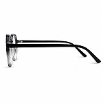 Round Black Gradient Lightweight Eyeglasses (3)