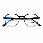 Round Black Gradient Lightweight Eyeglasses (4)