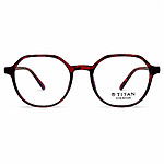 Round Red Tortoiseshell Lightweight Eyeglasses (2)