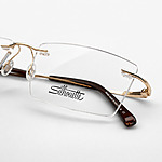 Silhouette Classic Rimeless Golden Eyeglasses (6)