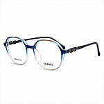 Soft Hexagonal Ladies Lightweight Blue Gradient Eyeglasses (1)