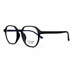 Soft Square Black Lightweight Eyeglasses (2)