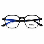 Soft Square Black Lightweight Eyeglasses (4)