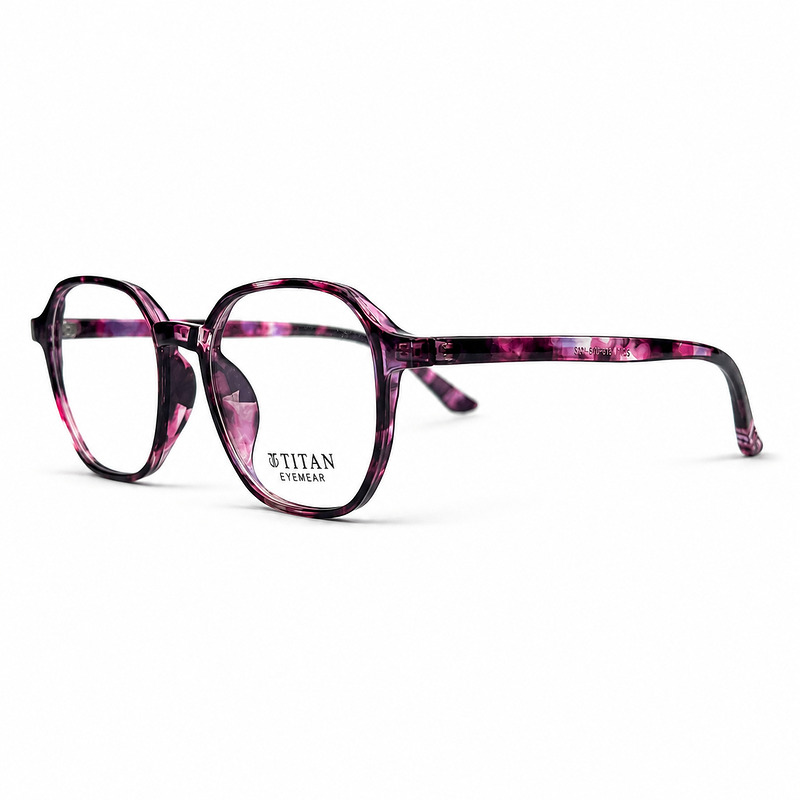 Soft Square Purple Gradiant Lightweight Eyeglasses (2)
