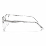 Tomford Transparent White Soft Square Eyeglasses (2)