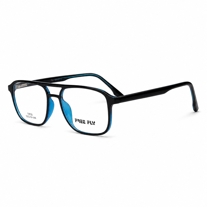 Freefly Aviator Blue Dual Tone Eyeglasses (3)